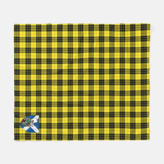 Scotts MacLeod of Lewis Modern Tartan Pset Fleece Deken (Voorkant (Horizontaal))