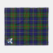 Scotts MacLeod Van Harris Modern Schotse Plaid Fleece Deken (Voorkant (Horizontaal))