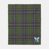 Scotts MacMillan Hunting Modern Tartan Pset Fleece Deken (Voorkant)