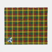Scotts MacMillan Tartan Pset Fleece Deken (Voorkant (Horizontaal))