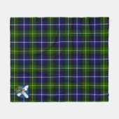 Scotts MacNeill van Barra Modern Tartan Pset Fleece Deken (Voorkant (Horizontaal))