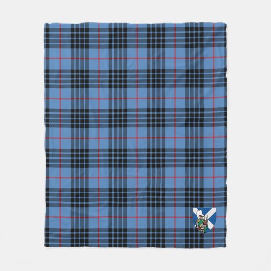 Scotts MacNeill van Barra Tartan Fleece Deken (Voorkant)