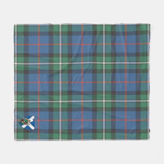 Scotts MacPhail Tartan Plaid Fleece Deken (Voorkant (Horizontaal))