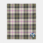 Scotts MacPherson Dress Ancient Tartan Pset Fleece Deken (Voorkant)