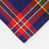 Scotts MacPherson Modern Tartan Pset Fleece Deken (Hoek)