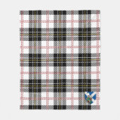 Scotts MacPherson Tartan Pset Fleece Deken (Voorkant)
