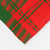 Scotts MacQuarrie Modern Tartan Pset Fleece Deken (Hoek)