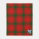 Scotts MacQuarrie Schotse Plaid Fleece Deken (Voorkant)