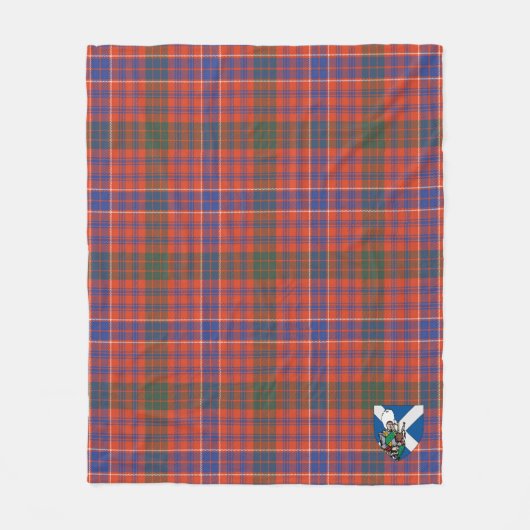 Scotts MacRae Ancient Tartan Pset Fleece Deken (Voorkant)