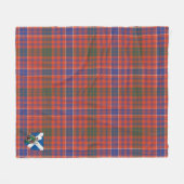 Scotts MacRae Ancient Tartan Pset Fleece Deken (Voorkant (Horizontaal))