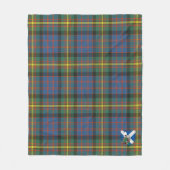 Scotts MacSporran Tartan Pset Fleece Deken (Voorkant)