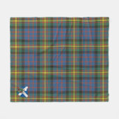 Scotts MacSporran Tartan Pset Fleece Deken (Voorkant (Horizontaal))