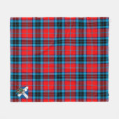 Scotts MacTavish Tartan Pset Fleece Deken (Voorkant (Horizontaal))