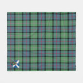Scotts MacThomas Ancient Tartan Pset Fleece Deken (Voorkant (Horizontaal))