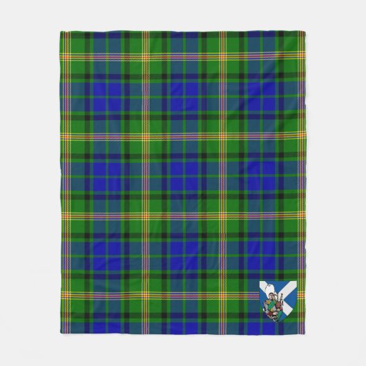 Scotts MaiTland Tartan Pset Fleece Deken (Voorkant)