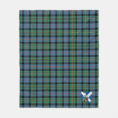 Scotts Malcolm Ancient Tartan Pset Fleece Deken (Voorkant)