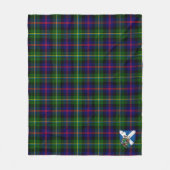 Scotts Malcolm Moderm Tartan Pset Fleece Deken (Voorkant)