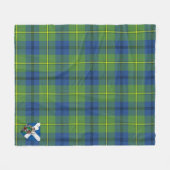 Scotts Marjoribanks Ancient Tartan Pset Fleece Deken (Voorkant (Horizontaal))