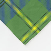 Scotts Marjoribanks Ancient Tartan Pset Fleece Deken (Hoek)