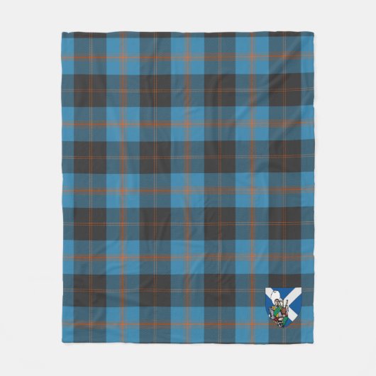 Scotts Maule Ancient Tartan Pset Fleece Deken (Voorkant)
