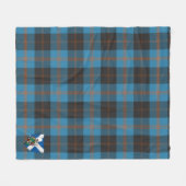 Scotts Maule Ancient Tartan Pset Fleece Deken (Voorkant (Horizontaal))