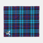 Scotts McCorquodale Tartan Pset Fleece Deken (Voorkant (Horizontaal))