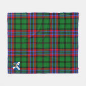 Scotts McGeachie Tartan Pset Fleece Deken (Voorkant (Horizontaal))