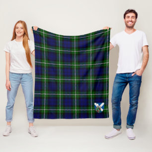 Scotts Meldrum Forbes Tartan Schotse ruit Fleece Deken