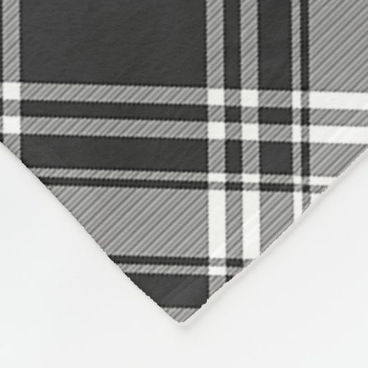 Scotts Menzies Tartan Pset Fleece Deken (Hoek)