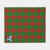 Scotts Middleton Schotse Ruit Plaid Fleece Deken (Voorkant (Horizontaal))