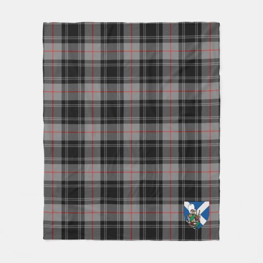 Scotts Moffat Tartan Pset Fleece Deken (Voorkant)