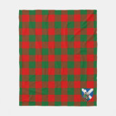 Scotts Moncrieffe Tartan Pset Fleece Deken (Voorkant)