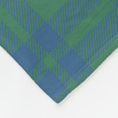 Scotts Montgomery Ancient Tartan Pset Fleece Deken (Hoek)