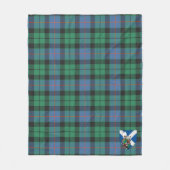 Scotts Morrison Ancient Tartan Pset Fleece Deken (Voorkant)