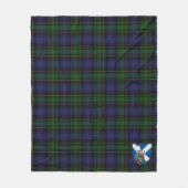 Scotts Mowat Tartan Pset Fleece Deken (Voorkant)