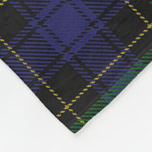 Scotts Mowat Tartan Pset Fleece Deken (Hoek)