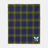 Scotts Muir Tartan Pset Fleece Deken (Voorkant)
