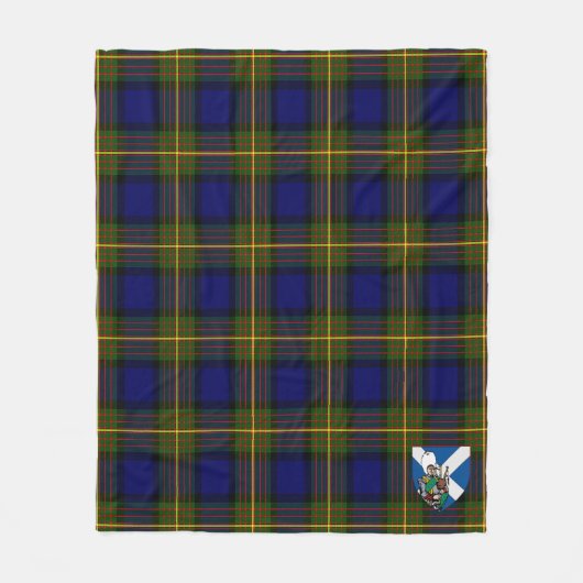 Scotts Muir Tartan Pset Fleece Deken (Voorkant)
