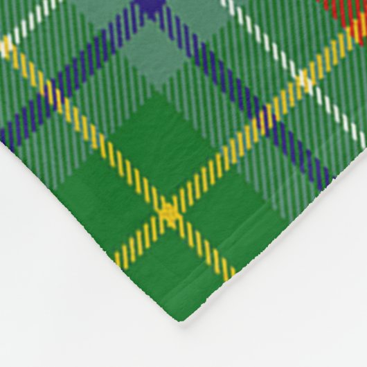 Scotts Muirhead Tartan Pset Fleece Deken (Hoek)