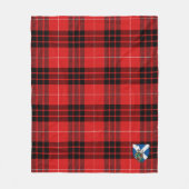 Scott's Munro Schotse Plaid Fleece Deken (Voorkant)
