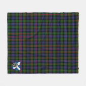 Scotts Murray van Atholl Modern Tartan Pset Fleece Deken (Voorkant (Horizontaal))