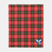 Scotts Nesbitt Schotse Ruit Plaid Fleece Deken (Voorkant)