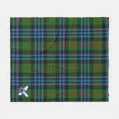 Scotts Newlands Tartan Pset Fleece Deken (Voorkant (Horizontaal))
