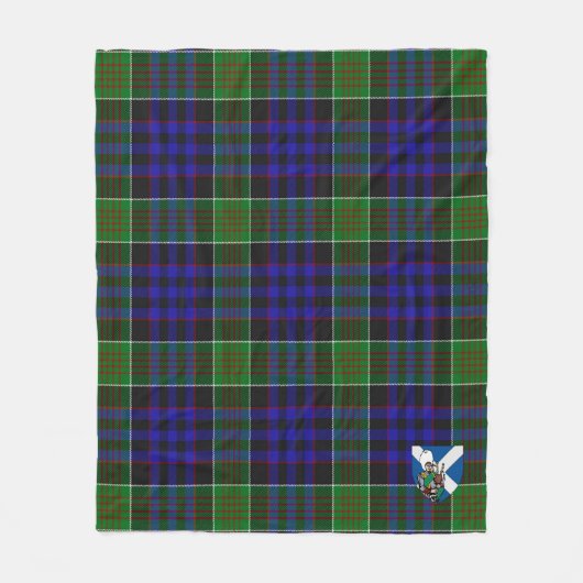 Scotts Newman Tartan Pset Fleece Deken (Voorkant)