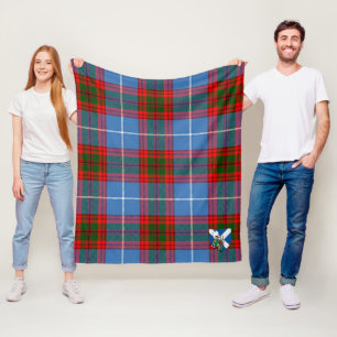 Scotts Newton Tartan Pset Fleece Deken