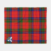 Scotts Nicolson Modern Tartan Pset Fleece Deken (Voorkant (Horizontaal))