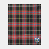 Scotts Norway Night Tartan Pset Fleece Deken (Voorkant)