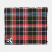 Scotts Norway Night Tartan Pset Fleece Deken (Voorkant (Horizontaal))
