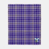 Scotts Ochterlony Tartan Pset Fleece Deken (Voorkant)