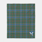 Scotts Ogilvie Hunting Ancient Tartan Pset Fleece Deken (Voorkant)